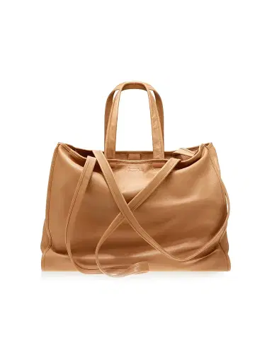 TELFAR Men's Large Carry Logo Leather Bag | Thumbnail 5 TELFAR Men's Large Carry Logo Leather Bag | Thumbnail 5