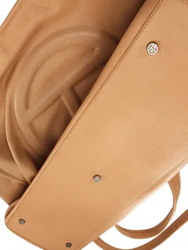 TELFAR Men's Large Carry Logo Leather Bag | Thumbnail 7 TELFAR Men's Large Carry Logo Leather Bag | Thumbnail 7