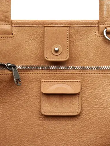 TELFAR Men's Large Carry Logo Leather Bag | Thumbnail 8 TELFAR Men's Large Carry Logo Leather Bag | Thumbnail 8