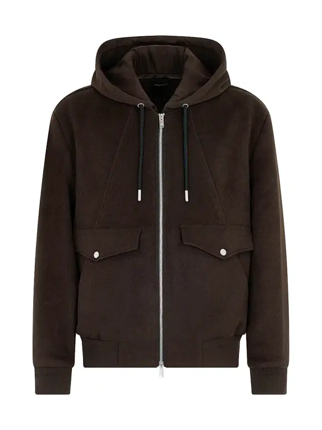 Men's Elington Wool Bomber Jacket - Espresso