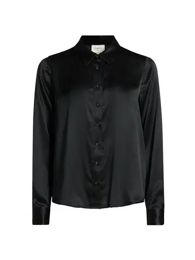 Cami NYC Women's Crosby Silk Blouse - Black - Size Medium | Thumbnail 1