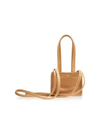 TELFAR Men's Small Carry Logo Leather Bag | Thumbnail 2 TELFAR Men's Small Carry Logo Leather Bag | Thumbnail 2