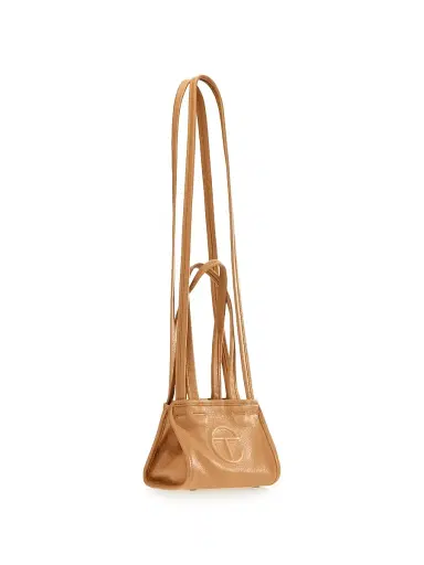 TELFAR Men's Small Carry Logo Leather Bag | Thumbnail 3 TELFAR Men's Small Carry Logo Leather Bag | Thumbnail 3