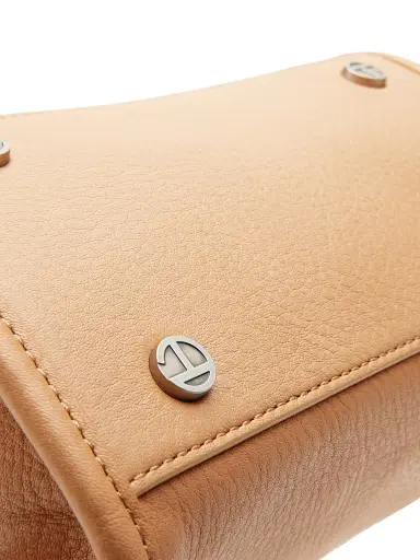 TELFAR Men's Small Carry Logo Leather Bag | Thumbnail 5 TELFAR Men's Small Carry Logo Leather Bag | Thumbnail 5