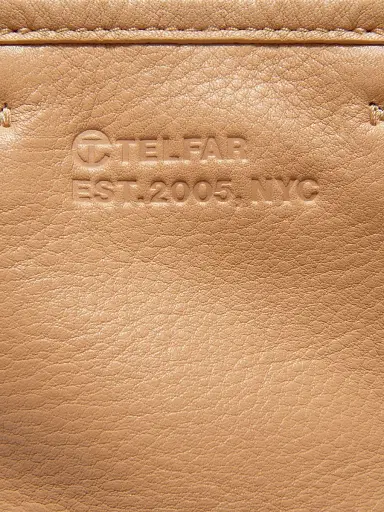 TELFAR Men's Small Carry Logo Leather Bag | Thumbnail 8 TELFAR Men's Small Carry Logo Leather Bag | Thumbnail 8