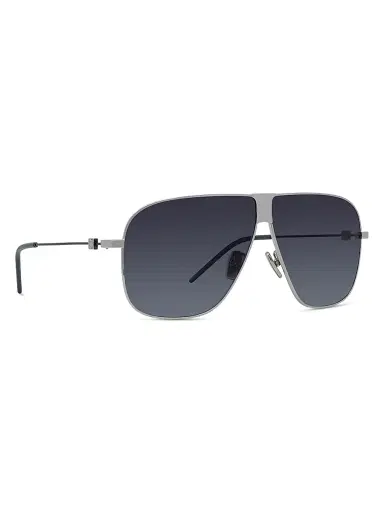 Givenchy Men's GV Speed 64MM Pilot Sunglasses - Silver Grey | Thumbnail 8