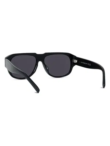 Givenchy Men's GV Day 55MM Rectangular Sunglasses - Black | Thumbnail 4 Givenchy Men's GV Day 55MM Rectangular Sunglasses - Black | Thumbnail 4