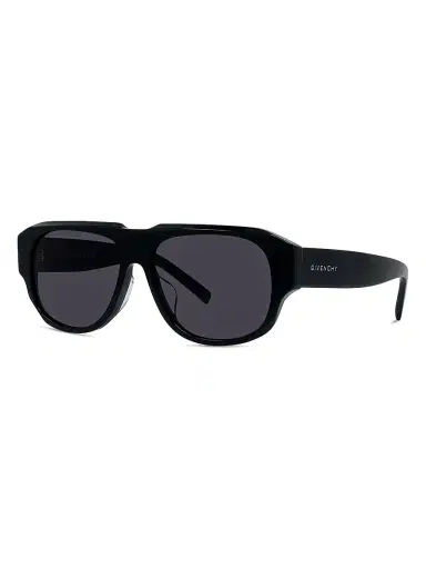 Givenchy Men's GV Day 55MM Rectangular Sunglasses - Black | Thumbnail 1 Givenchy Men's GV Day 55MM Rectangular Sunglasses - Black | Thumbnail 1