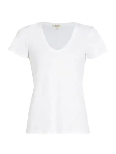 Nili Lotan Women's Carol V-Neck T-Shirt | Thumbnail 1 Nili Lotan Women's Carol V-Neck T-Shirt | Thumbnail 1