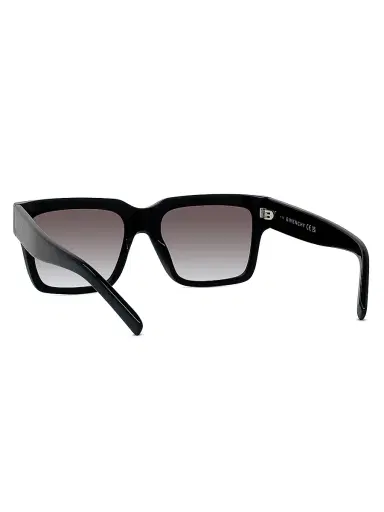 Givenchy Men's GV Day 55MM Square Sunglasses - Shiny Black Gradient | Thumbnail 4 Givenchy Men's GV Day 55MM Square Sunglasses - Shiny Black Gradient | Thumbnail 4