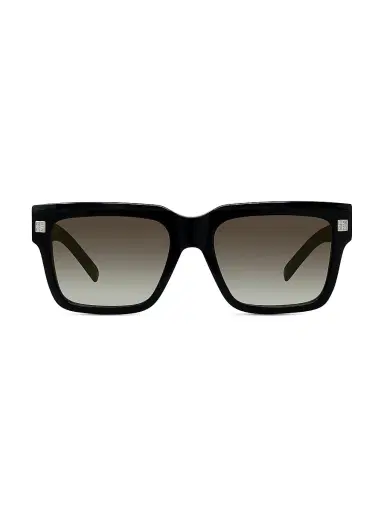 Givenchy Men's GV Day 55MM Square Sunglasses - Shiny Black Gradient | Thumbnail 1 Givenchy Men's GV Day 55MM Square Sunglasses - Shiny Black Gradient | Thumbnail 1