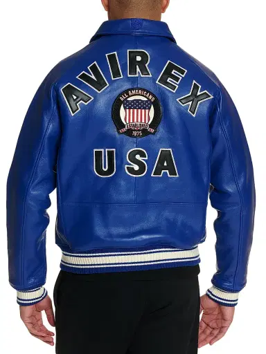 Avirex Men's Icon Leather Jacket | Thumbnail 5