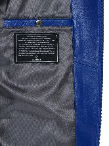 Avirex Men's Icon Leather Jacket | Thumbnail 6