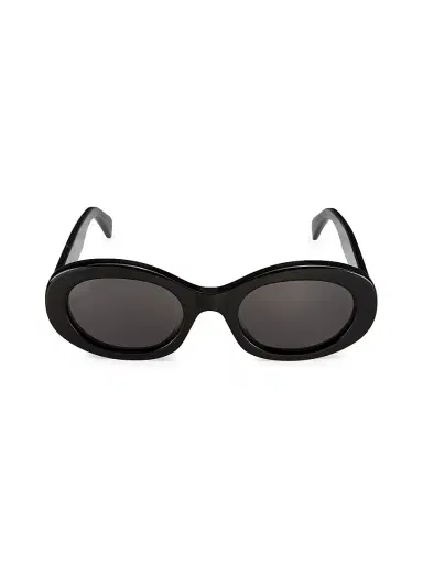 Celine Men's 52MM Oval Acetate Sunglasses | Thumbnail 2 Celine Men's 52MM Oval Acetate Sunglasses | Thumbnail 2