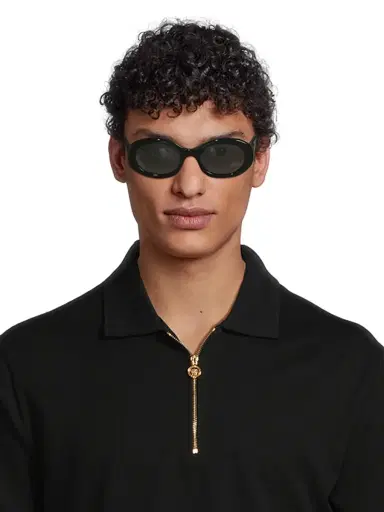 Celine Men's 52MM Oval Acetate Sunglasses | Thumbnail 3 Celine Men's 52MM Oval Acetate Sunglasses | Thumbnail 3