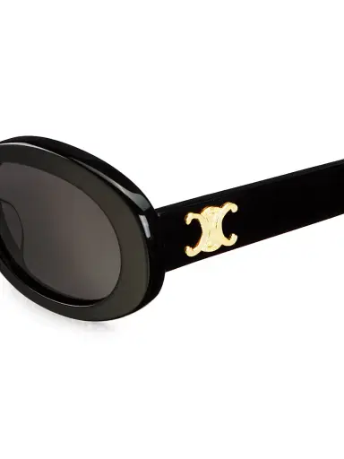 Celine Men's 52MM Oval Acetate Sunglasses | Thumbnail 5 Celine Men's 52MM Oval Acetate Sunglasses | Thumbnail 5