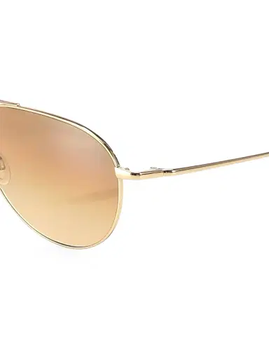Oliver Peoples Men's Benedict 16MM Aviator Sunglasses | Thumbnail 3 Oliver Peoples Men's Benedict 16MM Aviator Sunglasses | Thumbnail 3