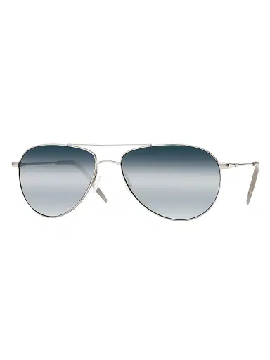 Oliver Peoples Men's Benedict 16MM Aviator Sunglasses | Thumbnail 1 Oliver Peoples Men's Benedict 16MM Aviator Sunglasses | Thumbnail 1
