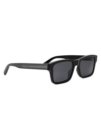 BVLGARI Men's Tubogas 55MM Rectangular Sunglasses | Thumbnail 8 BVLGARI Men's Tubogas 55MM Rectangular Sunglasses | Thumbnail 8