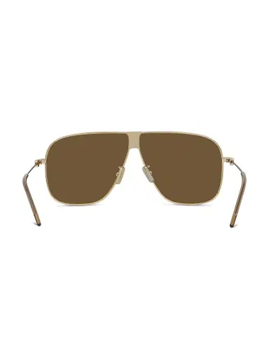 Givenchy Men's GV Speed 64MM Pilot Sunglasses - Gold Brown | Thumbnail 5 Givenchy Men's GV Speed 64MM Pilot Sunglasses - Gold Brown | Thumbnail 5