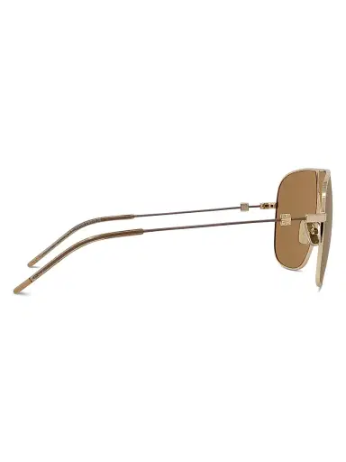 Givenchy Men's GV Speed 64MM Pilot Sunglasses - Gold Brown | Thumbnail 7 Givenchy Men's GV Speed 64MM Pilot Sunglasses - Gold Brown | Thumbnail 7