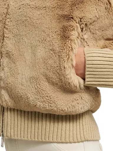 Moose Knuckles Women's Dua Bunny Wool-Cashmere Zip Cardigan | Thumbnail 8 Moose Knuckles Women's Dua Bunny Wool-Cashmere Zip Cardigan | Thumbnail 8