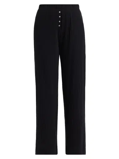 LESET Women's Boxer Rib-Knit Pants - Black - Size XL | Thumbnail 1 LESET Women's Boxer Rib-Knit Pants - Black - Size XL | Thumbnail 1
