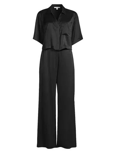 Lunya Women's Washable Silk High-Rise Pants 2-Piece Pajama Set | Thumbnail 1