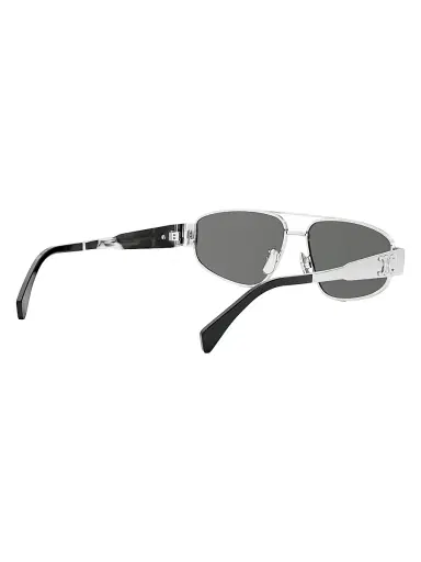 Celine Men's Metal Triomphe 57MM Pilot Sunglasses | Thumbnail 6 Celine Men's Metal Triomphe 57MM Pilot Sunglasses | Thumbnail 6