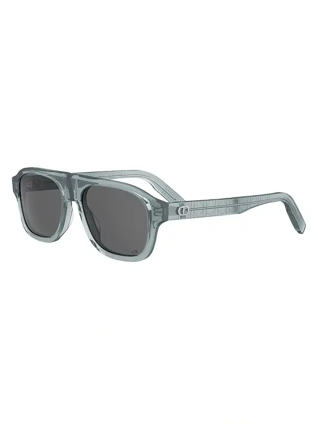 Dior Men's CD Icon A1I 55MM Pilot Sunglasses - Grey And Smoke