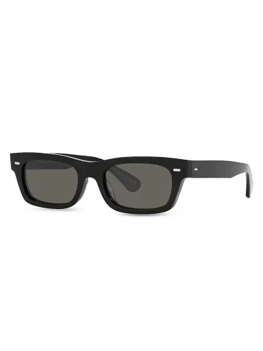 Oliver Peoples Men's Kasdan 48MM Rectangle Solid Sunglasses | Thumbnail 1 Oliver Peoples Men's Kasdan 48MM Rectangle Solid Sunglasses | Thumbnail 1