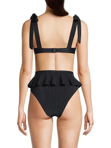 Beach Riot Women's Blair Bikini Top - Black | Thumbnail 5