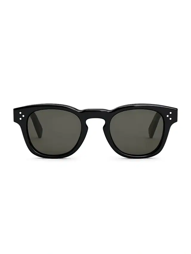 CELINE Men's 49MM Square Sunglasses - Black