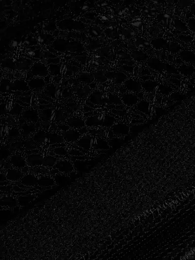 Kiki de Montparnasse Women's Crochet Lace Demi Bra - Black - Size 36D | Thumbnail 6