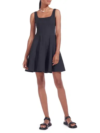 Staud Women's Wells Mini Dress | Thumbnail 2