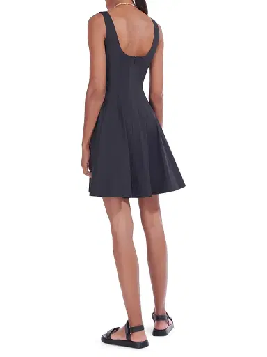 Staud Women's Wells Mini Dress | Thumbnail 3