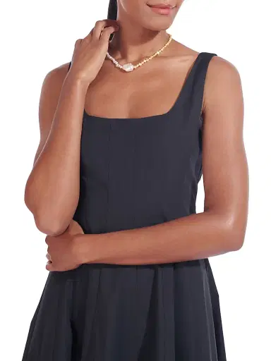 Staud Women's Wells Mini Dress | Thumbnail 4