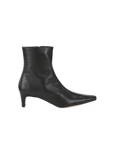 Staud Women's Wally Leather Ankle Boots | Thumbnail 1