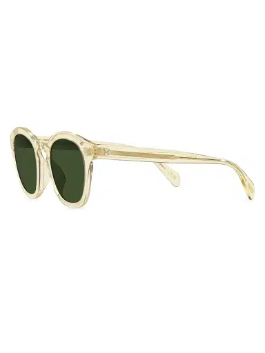 Oliver Peoples Men's Rorke 47MM Round Mirrored Sunglasses - Lite Beige | Thumbnail 3 Oliver Peoples Men's Rorke 47MM Round Mirrored Sunglasses - Lite Beige | Thumbnail 3