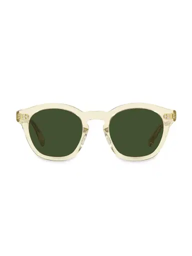 Oliver Peoples Men's Rorke 47MM Round Mirrored Sunglasses - Lite Beige | Thumbnail 1 Oliver Peoples Men's Rorke 47MM Round Mirrored Sunglasses - Lite Beige | Thumbnail 1