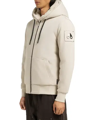Moose Knuckles Men's Classic Bunny Jacket - Alabaster - Size XXL | Thumbnail 4