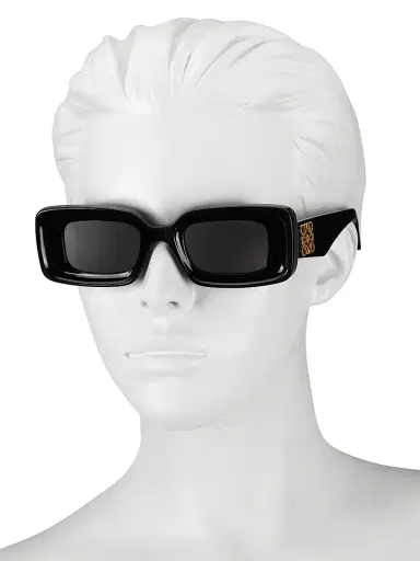 Loewe Men's Anagram 46MM Geometric Sunglasses | Thumbnail 3