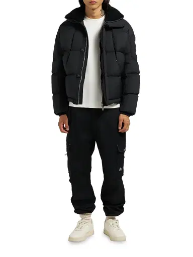Moose Knuckles Men's Puffers Everest Oversized-Fit Puffer Jacket - Black | Thumbnail 2