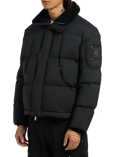 Moose Knuckles Men's Puffers Everest Oversized-Fit Puffer Jacket - Black | Thumbnail 4
