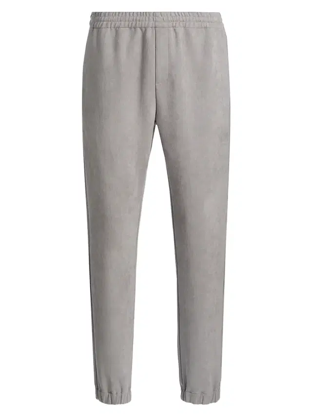 MONFRÈRE Men's Noah Faux-Suede Jogger Pants - Cool Grey