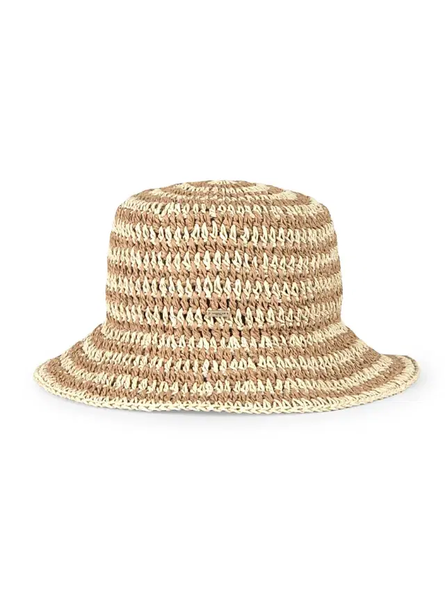 Eugenia Kim Women's Jonah Crochet Bucket Hat - Natural Camel