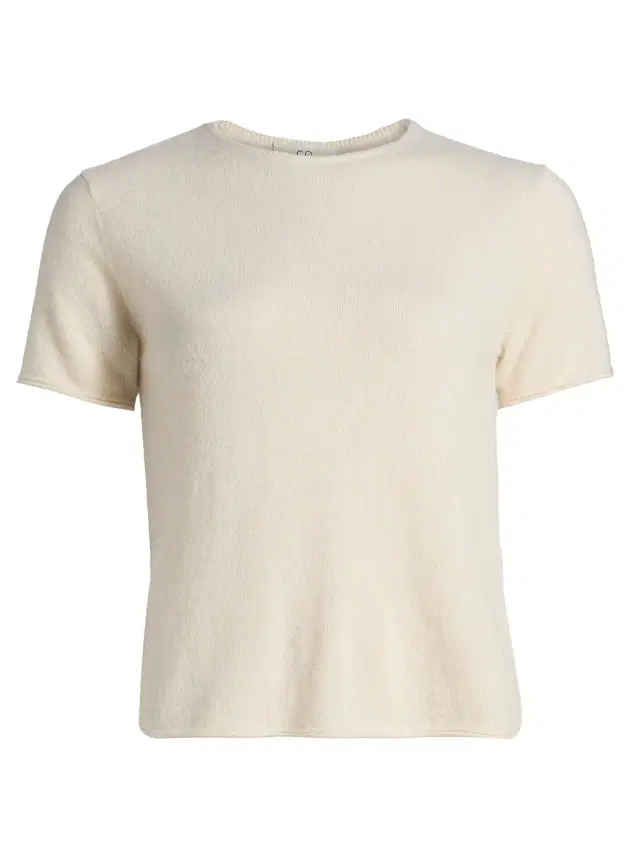 Co Women's Crewneck Knit Cashmere-Silk T-Shirt -