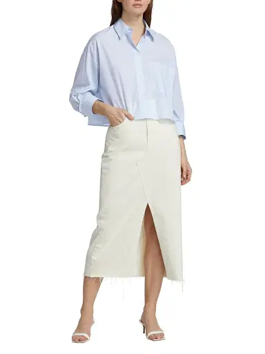 TWP Women's Soon To Be Ex Crop Shirt | Thumbnail 2 TWP Women's Soon To Be Ex Crop Shirt | Thumbnail 2