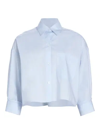TWP Women's Soon To Be Ex Crop Shirt | Thumbnail 1 TWP Women's Soon To Be Ex Crop Shirt | Thumbnail 1