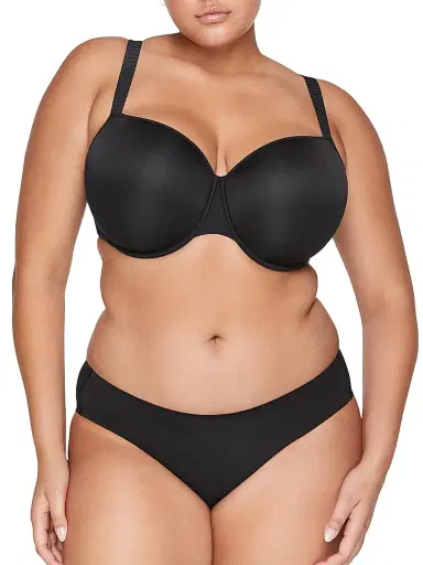 ThirdLove Women's Classic T-Shirt Bra - Black - Size 32E | Thumbnail 2